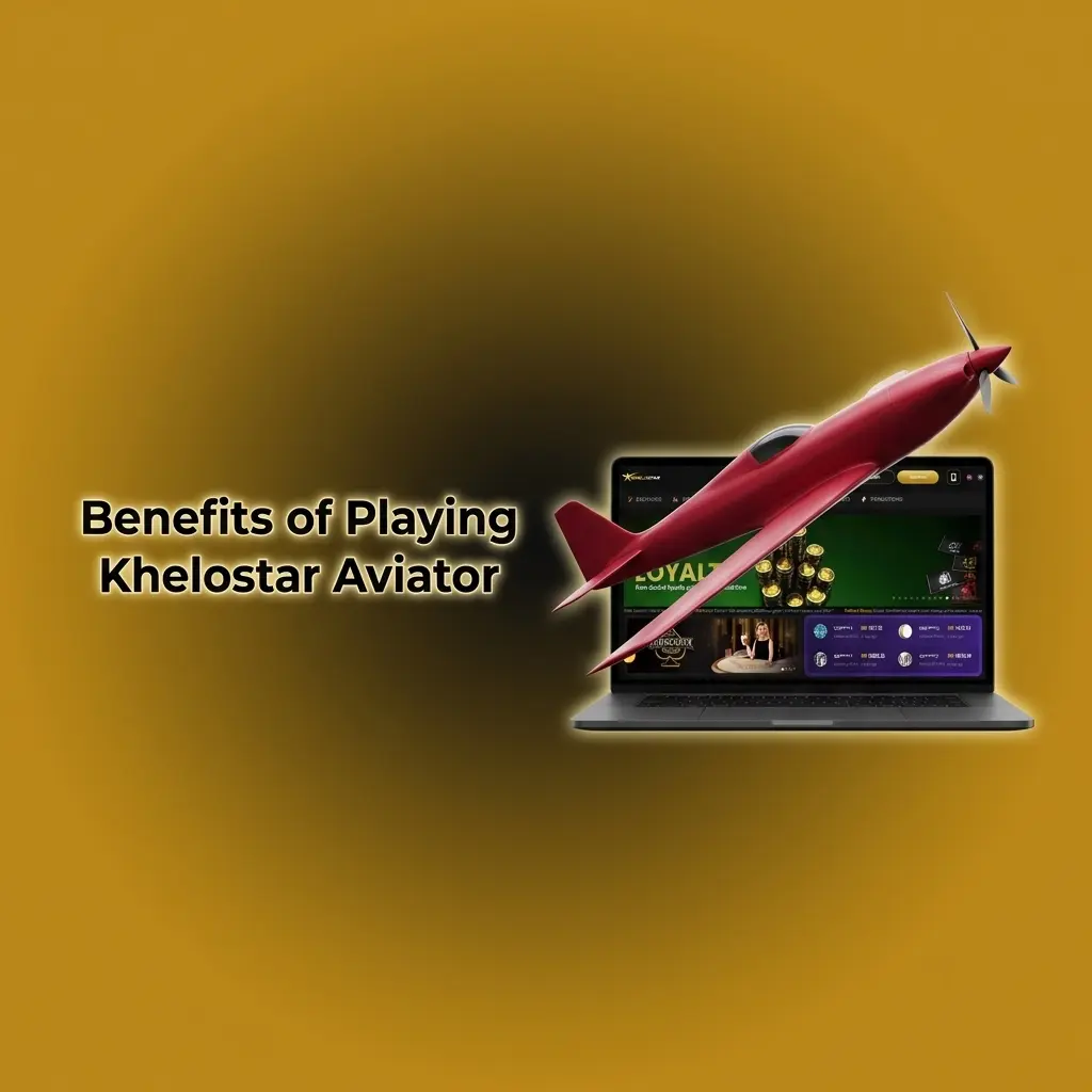 Benefits of playing Khelostar Aviator: 97% RTP, INR transactions, welcome bonus up to ₹1,00,000, and 24/7 support