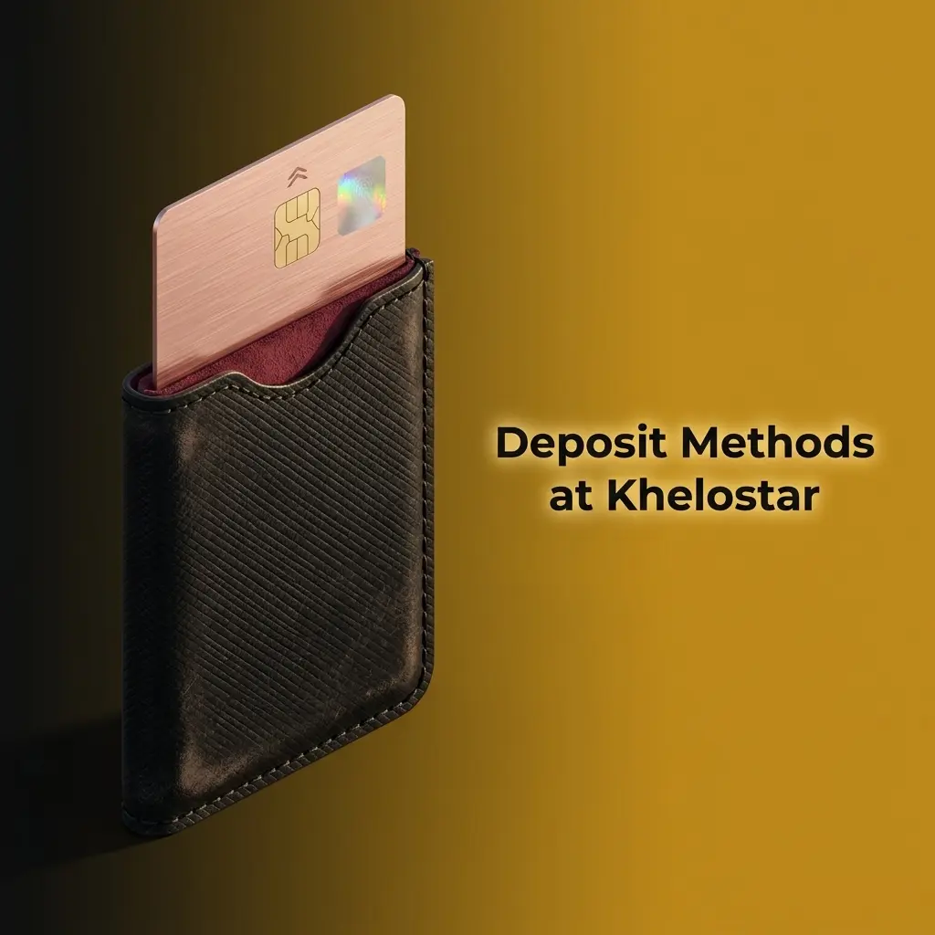 Khelostar deposit methods including UPI, Net Banking, Paytm and PhonePe for Indian players funding their account
