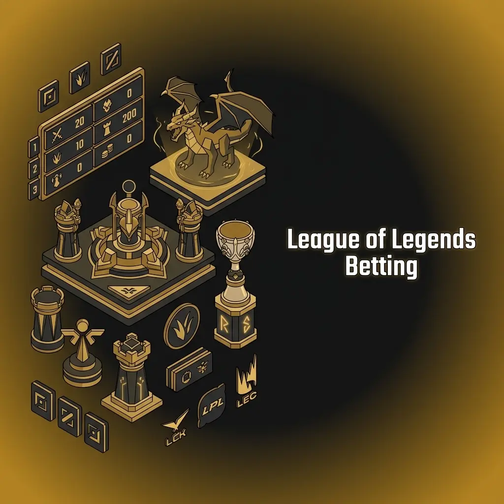League of Legends betting on Khelostar covering LCK, LPL, Worlds with markets like match winner and first dragon