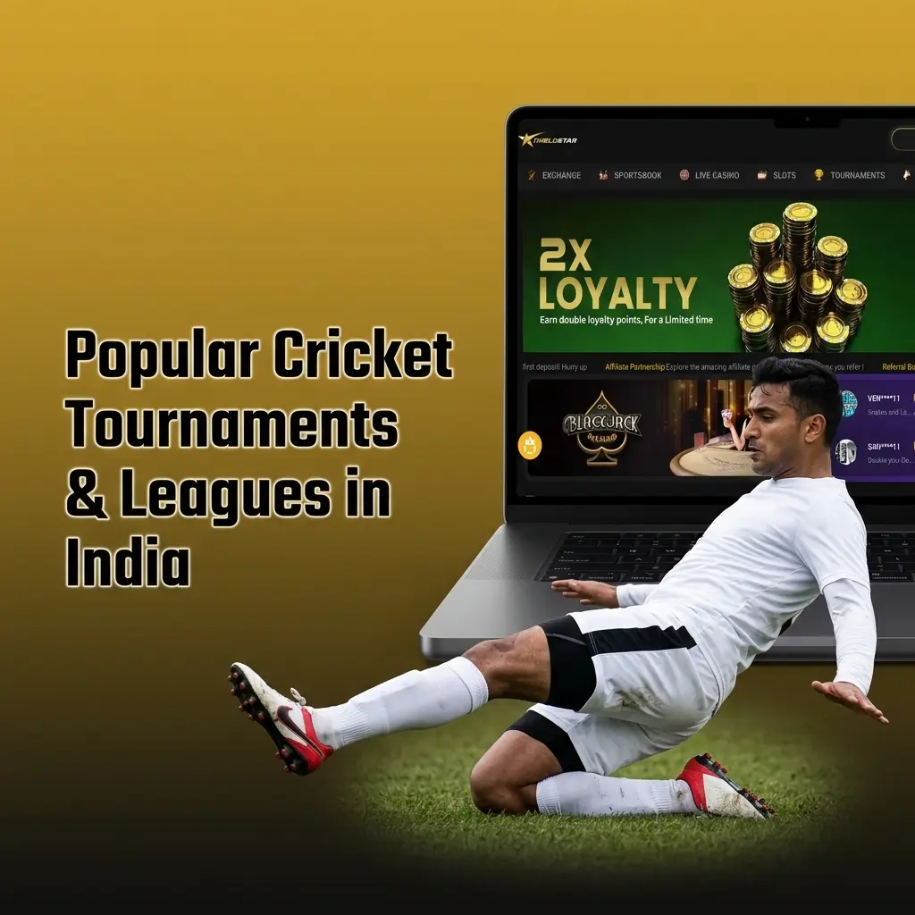 Cricket tournaments and leagues in India including IPL, ICC World Cup, Ashes, and Ranji Trophy on Khelostar