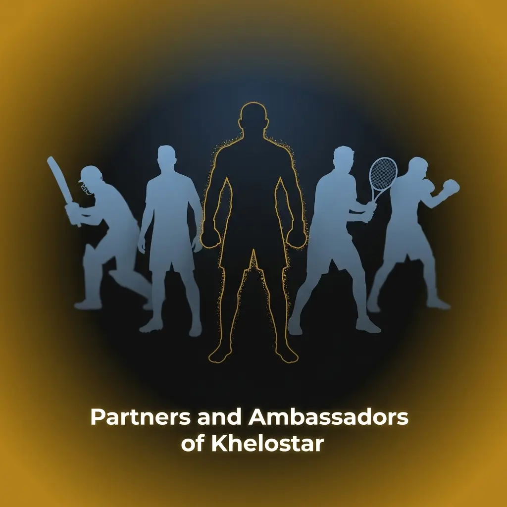 Khelostar brand ambassadors Virender Sehwag and Harbhajan Singh, former Indian cricket legends promoting the platform