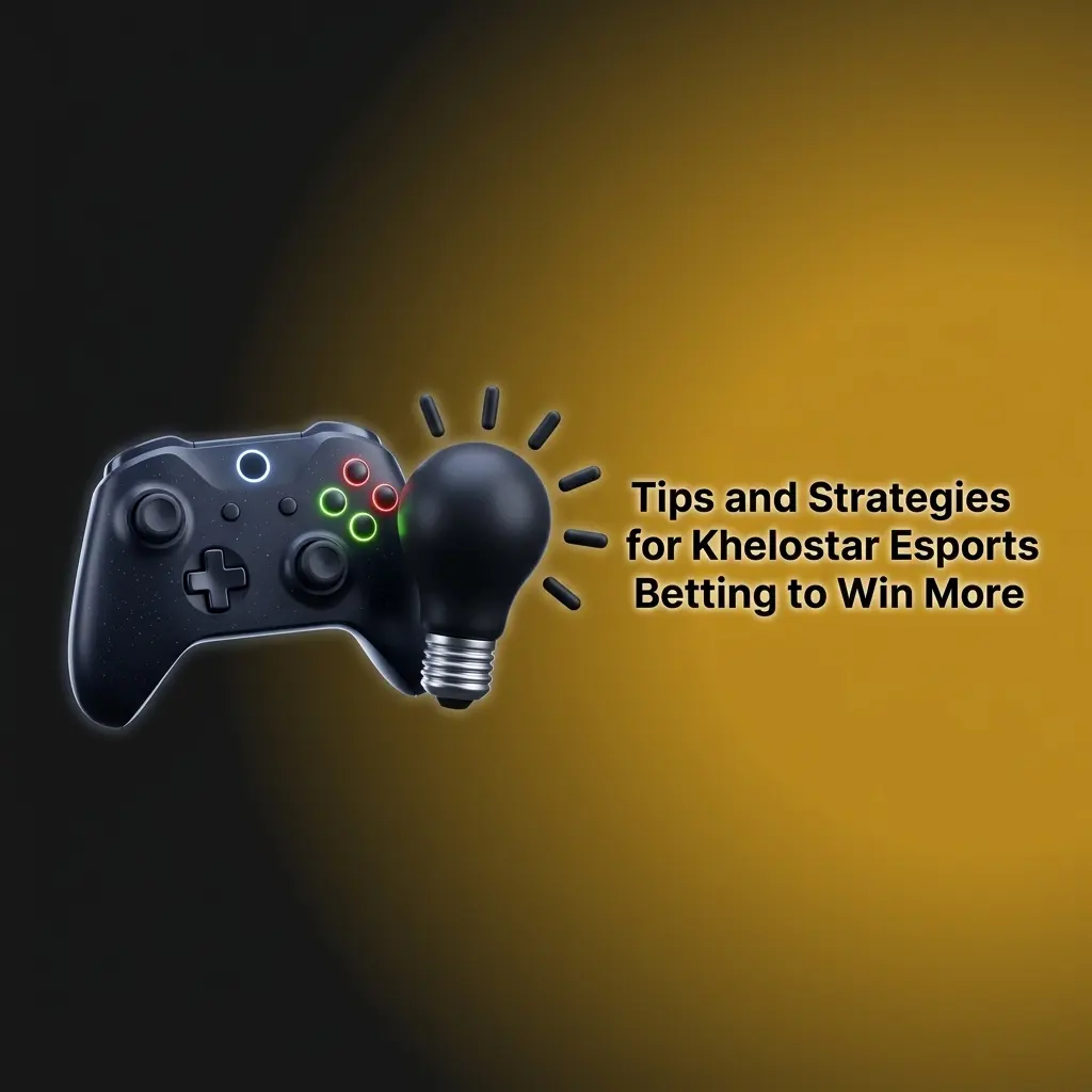 Khelostar esports betting tips showing bankroll management, live betting strategy, and team analysis to win more wagers