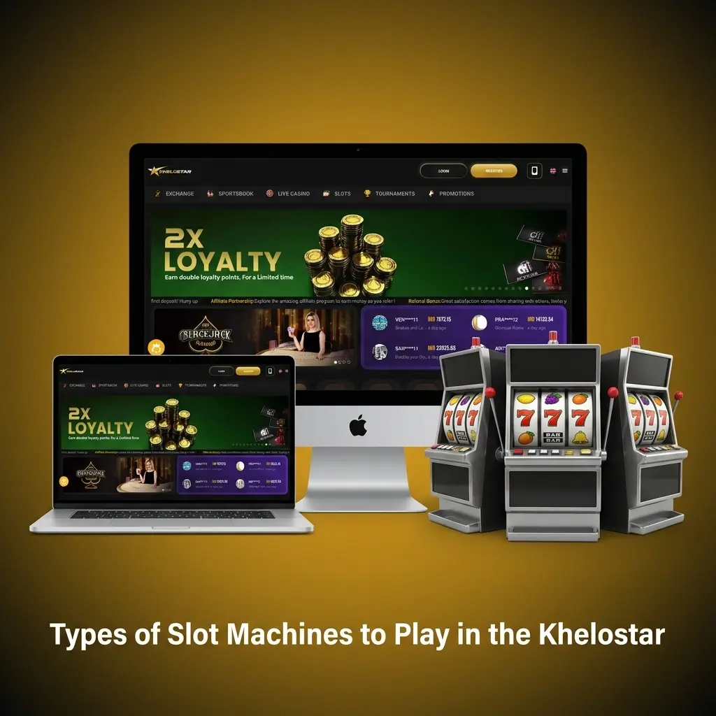 Khelostar lobby featuring over 3000 slot machines including classic video progressive jackpot and Megaways slots